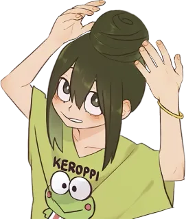 🤯 KEROPPI Anime, Ếch, Kerroppi, Hoạt hình, Dễ thương telegram sticker