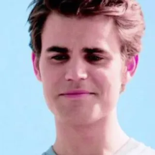 😕 Stefan Salvatore The Vampire Diaries vampire, teen drama, supernatural, fiction telegram sticker