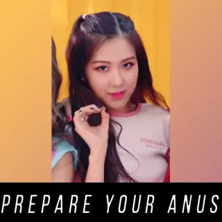 😈 PREPARE YOUR ANUS оскорбительные, вульгарные, откровенные telegram sticker