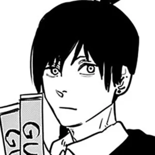 🐚 Aki Hayakawa Chainsaw Man anime, manga, Chainsaw Man, Aki Hayakawa telegram sticker
