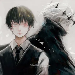 🕹 Tokyo Ghoul:re Tokyo Ghoul:re Anniversary tokyo ghoul, anime, manga, ken kaneki, ghul, jubiläum, re whatsapp sticker