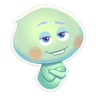 ▫️ dessin animé, personnage, drôle, mignon, esprit, âme telegram sticker