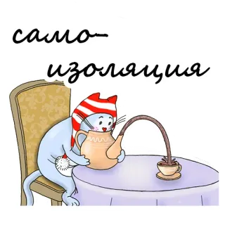 Magic Cat telegram stickers