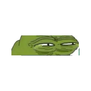 😂 Pepe the Frog Pepe, rana, meme, meme de internet, personaje whatsapp sticker
