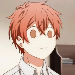 🖇 Anime, Cartoon, Junge, Glücklich, Lächeln, Süß whatsapp sticker