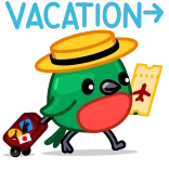 Robin telegram stickers