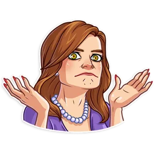 🤷‍♀️ Schulterzucken, Unsicher, Frau, Zweifel, Verwirrung, Frage telegram sticker