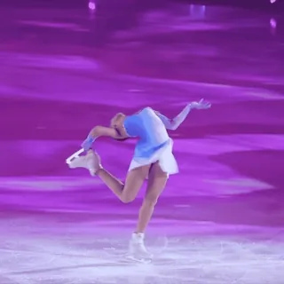 ☄️ Patinage artistique, Patinage artistique, Sport, Athlète, Performance, Sports d'hiver, Glace, Patinage whatsapp sticker