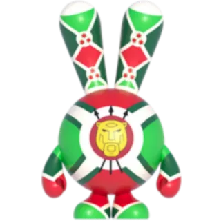 🇧🇮 กระต่าย, ฟิกเกอร์, ของเล่น, สัตว์, ออกแบบ, ภาพประกอบ telegram sticker