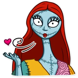 The Nightmare Before Christmas telegram stickers