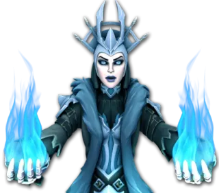 👿 hoàng hậu độc ác, phép thuật, băng, kẻ phản diện, phù thủy, fantasie, nhân vật telegram sticker