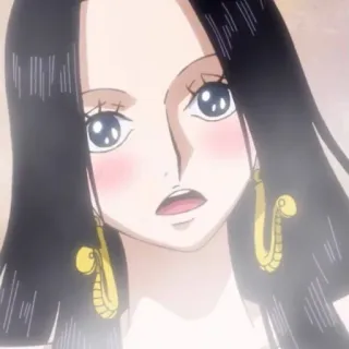 🤩 Boa Hancock One Piece anime, mulher, personagem, mangá, bonita telegram sticker