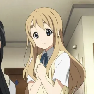 🩺 Tsumugi Kotobuki K-On! Аниме, Девушка, Милый, K-On, Тсумуги Котобуки, Персонаж telegram sticker