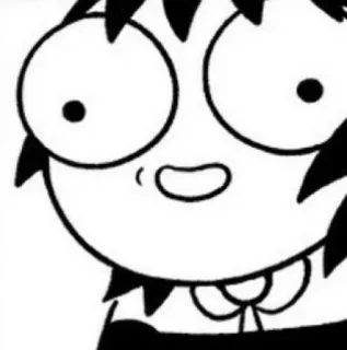 😜 Anime, Mangá, Desenho animado, Adesivo, Engraçado, Expressão whatsapp sticker