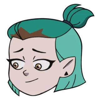 😌 Amity Blight The Owl House hoạt hình, Amity, Blight, dễ thương, anime, Ngôi Nhà Cú Mèo telegram sticker
