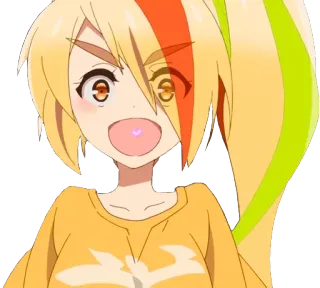 😍 Аниме, Девушка, Милый, Мультфильм telegram sticker