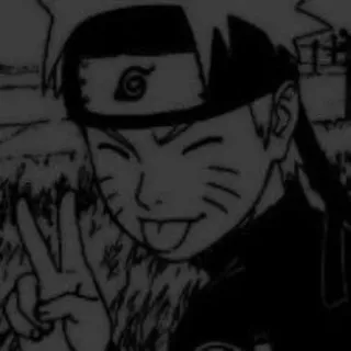 😜 Naruto Uzumaki Naruto anime, manga, naruto, naruto uzumaki, cartoon, peace sign telegram sticker