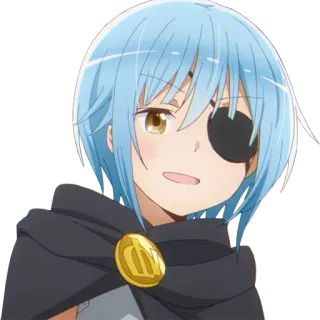 😈 Rimuru Tempest That Time I Got Reincarnated as a Slime Anime, Slime, Isekai, Fantasy, Mostro, Rimuru Tempest telegram sticker