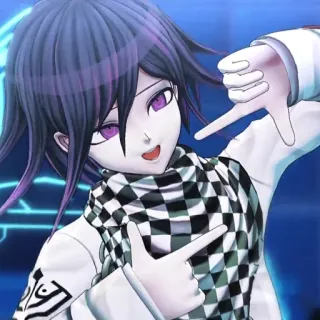 ☺️ Kokichi Oma Danganronpa V3: Killing Harmony Аниме, Видеоигра, Danganronpa, Кокичи Ома, Персонаж telegram sticker
