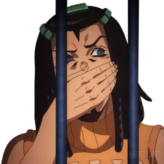 JoJo Part 6: Stone Ocean @Y2LAB telegram stickers