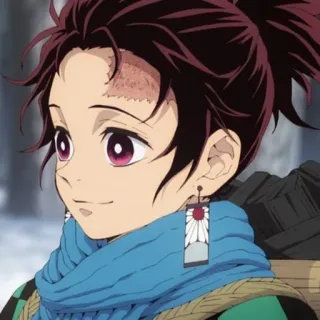 🌊 Tanjiro Kamado Demon Slayer Anime, Demon Slayer, Tanjiro, Kamado, Personage, Manga telegram sticker