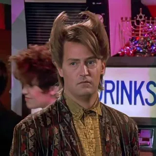 ☹️ Chandler Bing Friends DRINKS Télévision, Sitcom, Comédie, Années 90, Chandler, Matthew Perry, Friends (série TV) whatsapp sticker