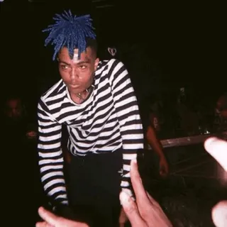 🖤 XXXTentacion rapper, muziek, zanger, xxxtentacion telegram sticker