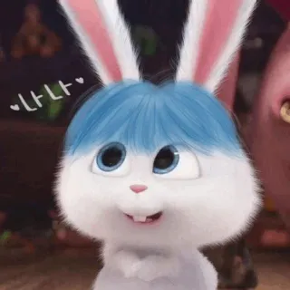 🧊 나나 bunny, rabbit, cute, animal, fluffy telegram sticker