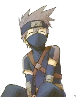 ☺️ Kakashi Naruto Kakashi, Anime, Charakter, Ninja, Konoha, Naruto, Fanart whatsapp sticker