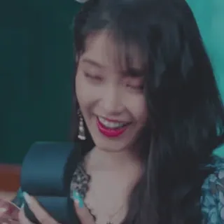 ☺️ IU kpop, певец, актриса, знаменитость, IU telegram sticker