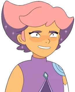 😬 Glimmer She-Ra and the Princesses of Power cartoon, glimmer, princess, fantasy, animation telegram sticker