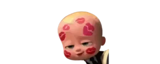 ✨ Boss Baby The Boss Baby cartone animato, film, dreamworks, bambino, capo telegram sticker
