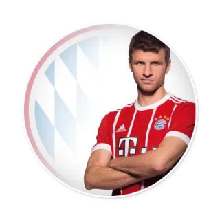 ❤ Thomas Müller football, soccer, athlete, sports, Bayern Munich telegram sticker