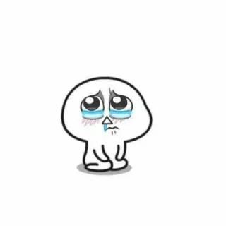 😭 piangere, triste, cartone animato, lacrime, emozione telegram sticker