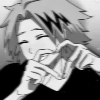 🖤 Denki Kaminari My Hero Academia Anime, Manga, Denki Kaminari, My Hero Academia, Herz, Süß telegram sticker