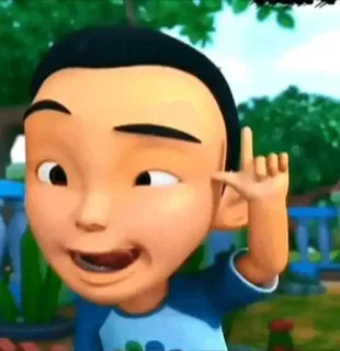 🌟 Mei Mei Upin & Ipin telegram sticker