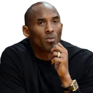 😕 Kobe Bryant Kobe Bryant, Basketballspieler, NBA, Sportler, Sport telegram sticker