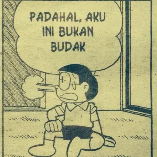😭 PADAHAL, AKU INI BUKAN BUDAK Dessin animé, Bande dessinée, Angoisse, Triste whatsapp sticker