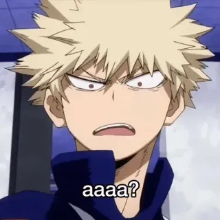 Kacchan Katsuki — @stckrRobot telegram stickers