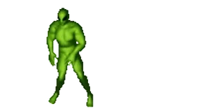 👽 alien, rude gesture, offensive, green figure, middle finger, gesture whatsapp sticker