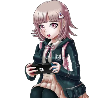 Chiaki by @clicker_yo telegram stickers
