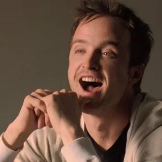 🧪 Jesse Pinkman Breaking Bad Jesse Pinkman, Breaking Bad, Aaron Paul, TV show, character, portrait telegram sticker