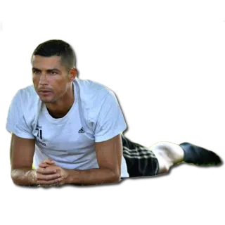 🛏 Cristiano Ronaldo atleet, voetbal, voetbal, speler, ronaldo, sport telegram sticker
