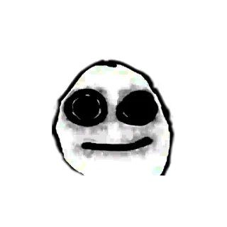 🥺 meme, tenebroso, raro, cara, horror, perturbador whatsapp sticker