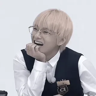 🌟 V K-POP, 韓国, アイドル, BTS, キム・テヒョン, V telegram sticker