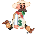 Cowboy telegram stickers