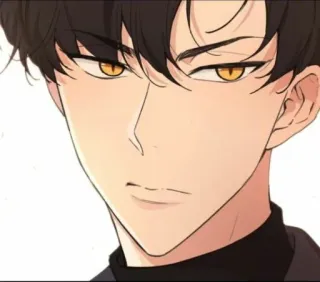 💦 Anime, Manga, Hombre, Serio, Guapo whatsapp sticker
