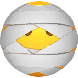 🤕 Mumie, Emoji, Halloween, Monster, Eingewickelt, Bandage whatsapp sticker