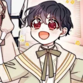 🧸 Anime, Mangá, Menino, Criança, Desenho animado, Feliz whatsapp sticker