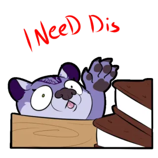 Kapua Purp Otter telegram stickers
